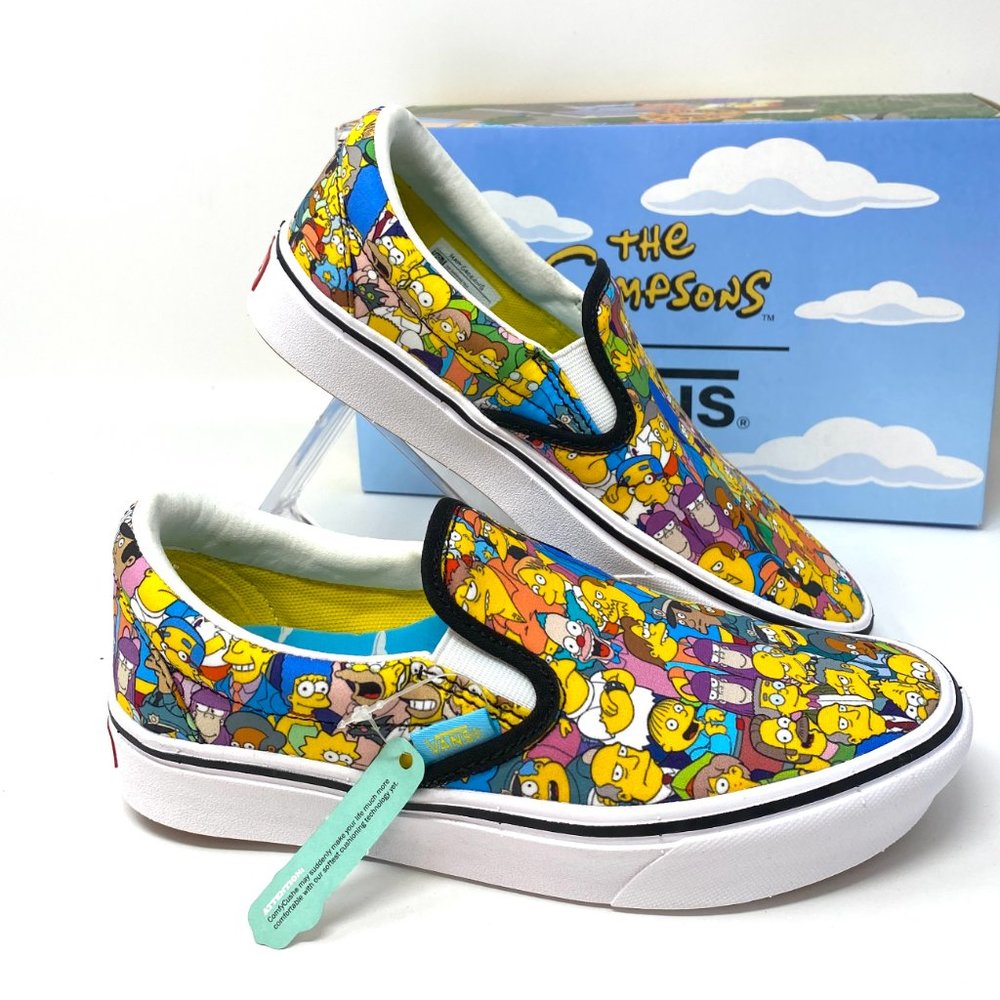 VANS  x The Simpsons Comfycush Slip-On Canvas W - Picture 12 of 13